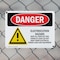 Signmission Electrocution Hazard Crane Danger Sign, Plastic, 10in W x 7in L, 2PK OS-2PACK-DS-P-710-L-1822 - alternate 6